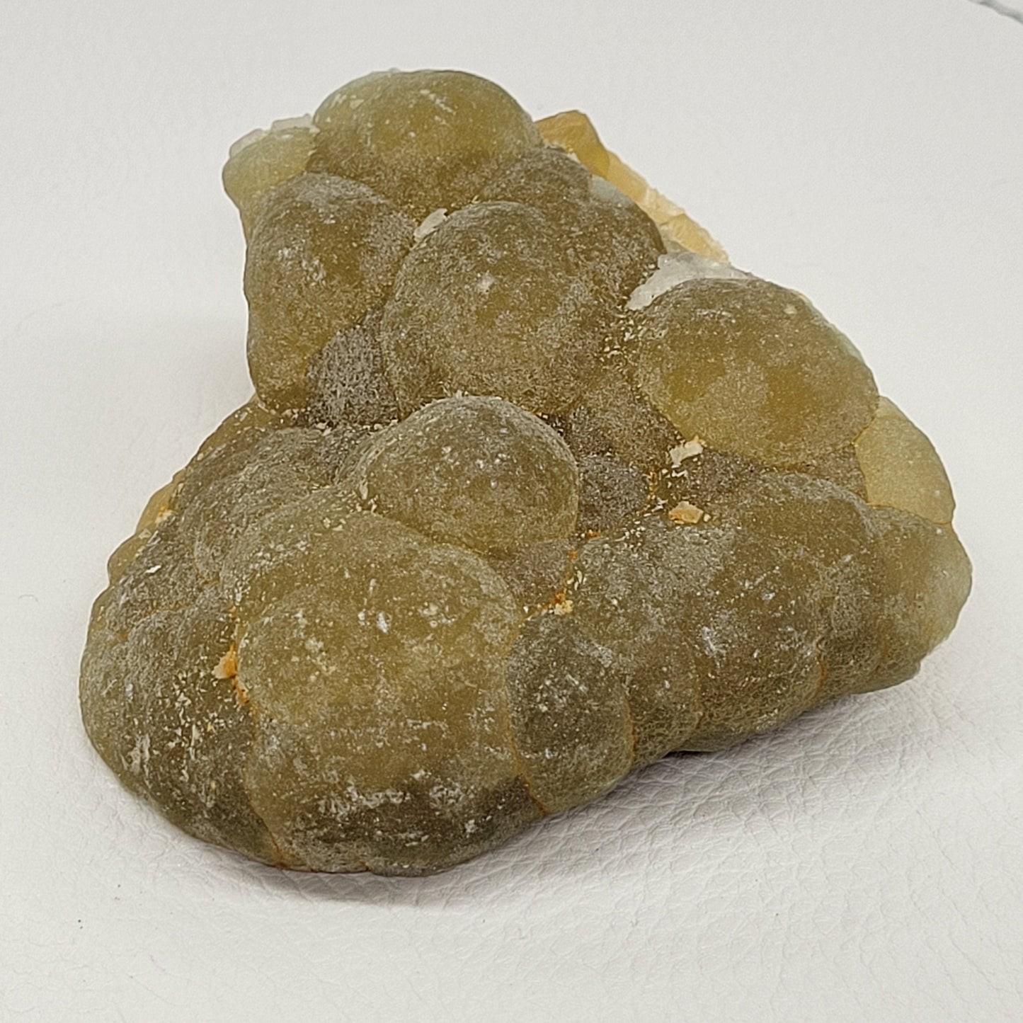 Yellow Bubble Fluorite - China