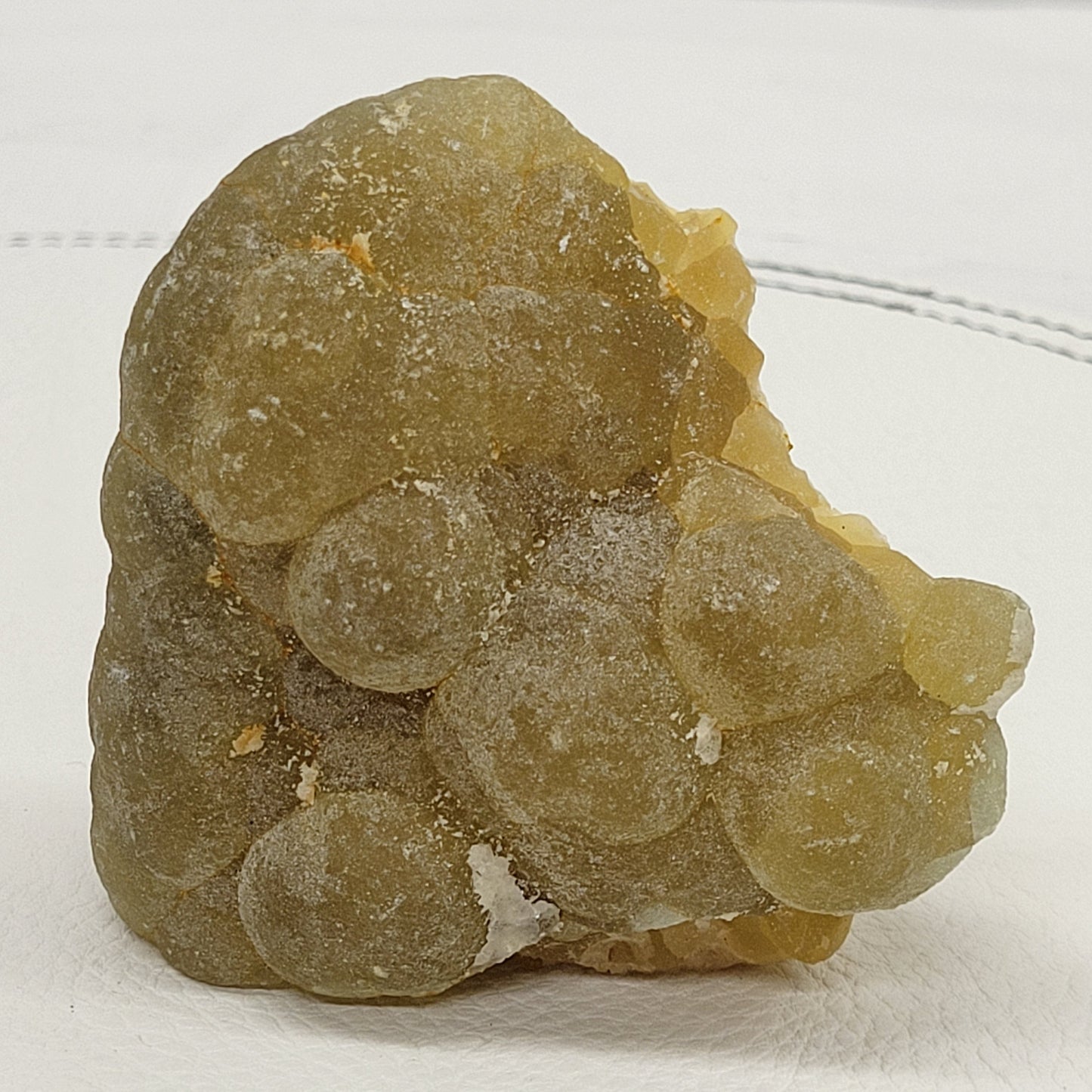 Yellow Bubble Fluorite - China