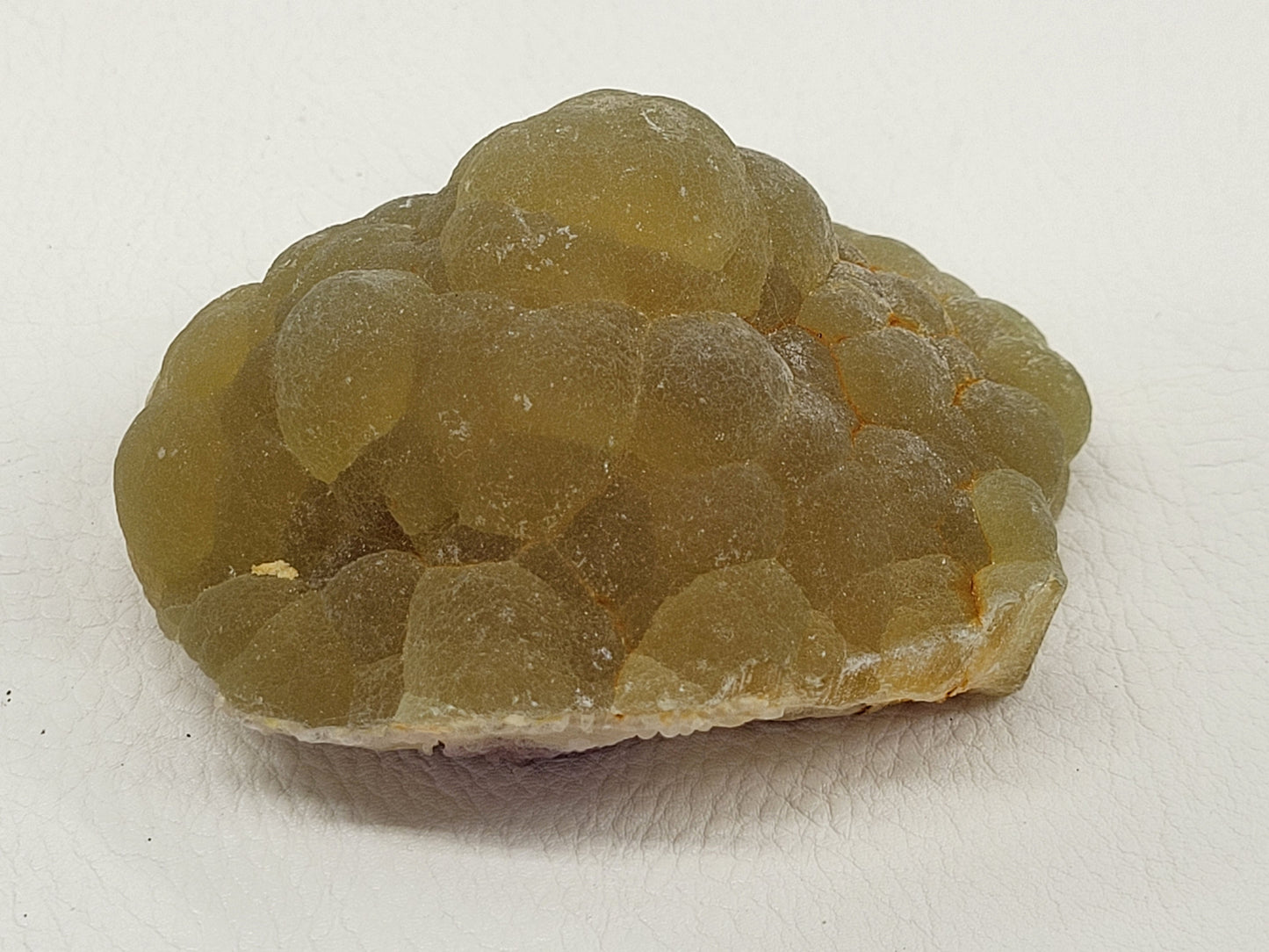 Yellow Bubble Fluorite - China