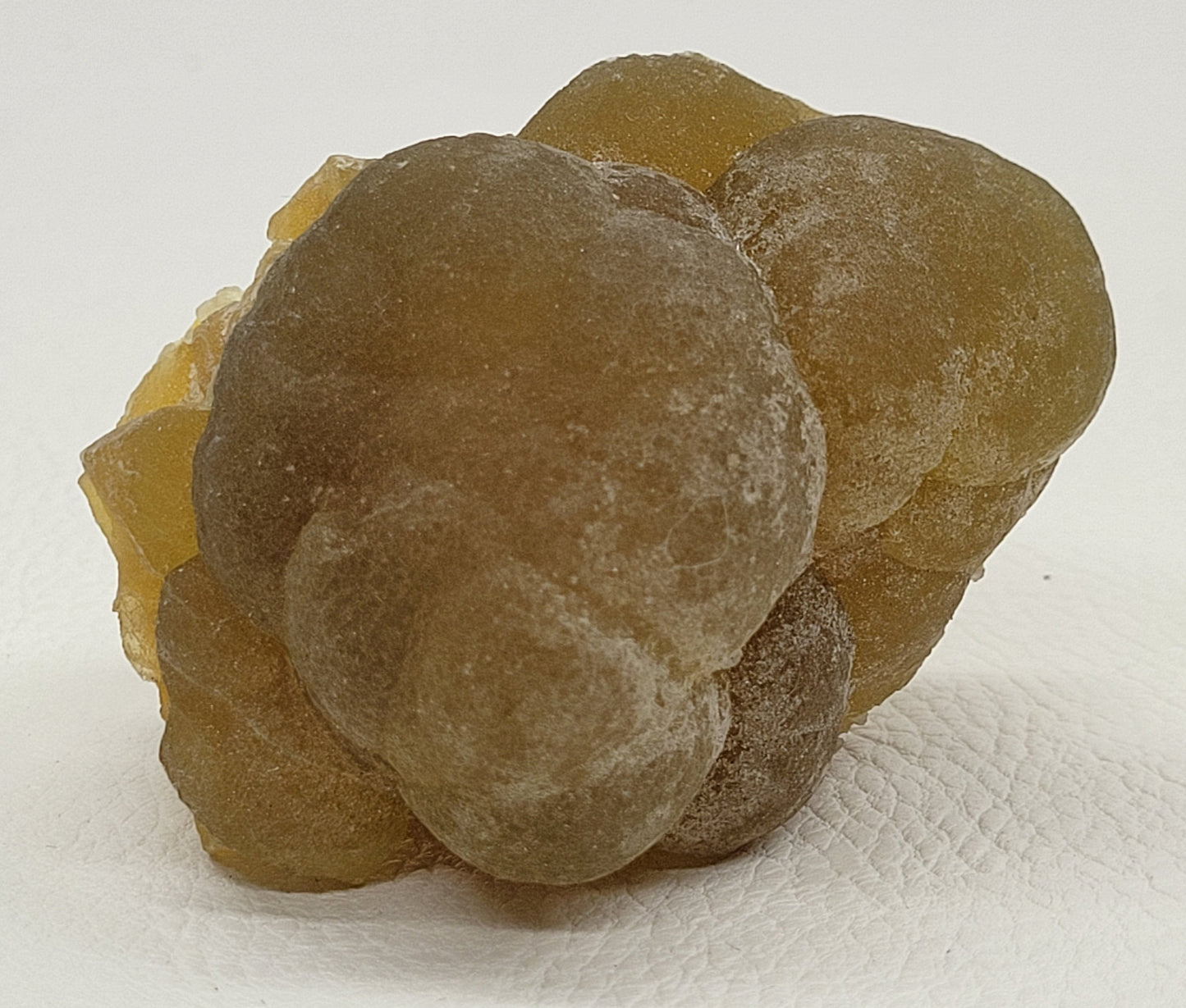 Yellow Bubble Fluorite - China