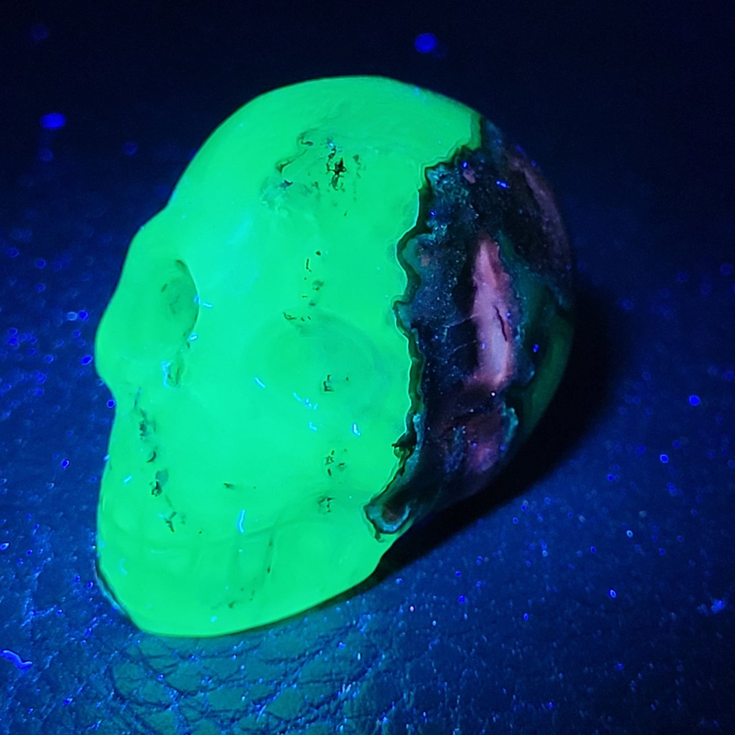 Skull mini - Volcano Agate