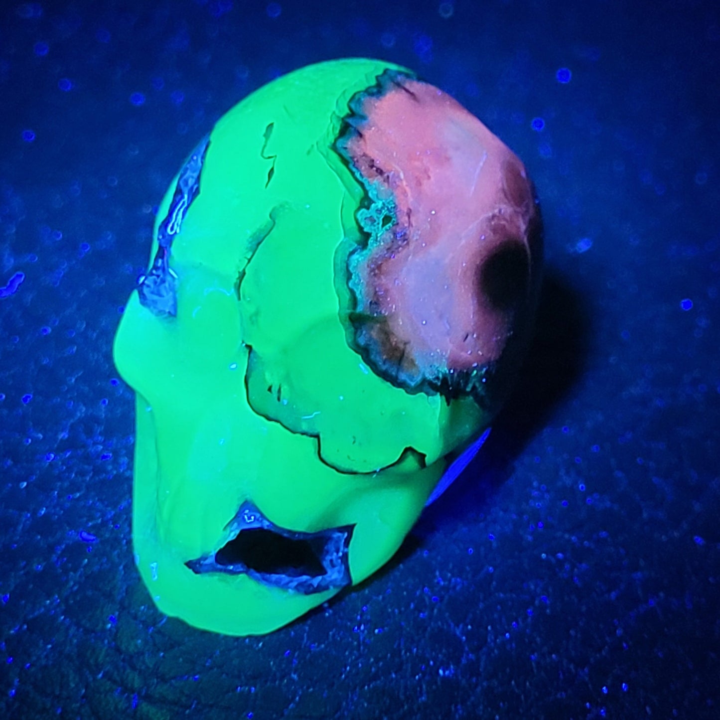 Skull mini - Volcano Agate