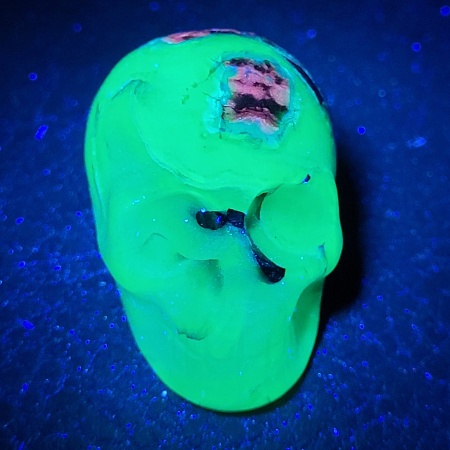 Skull mini - Volcano Agate