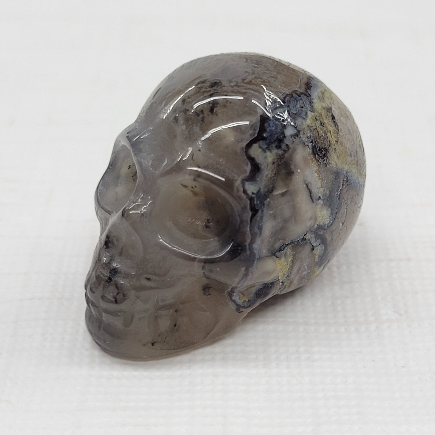 Skull mini - Volcano Agate