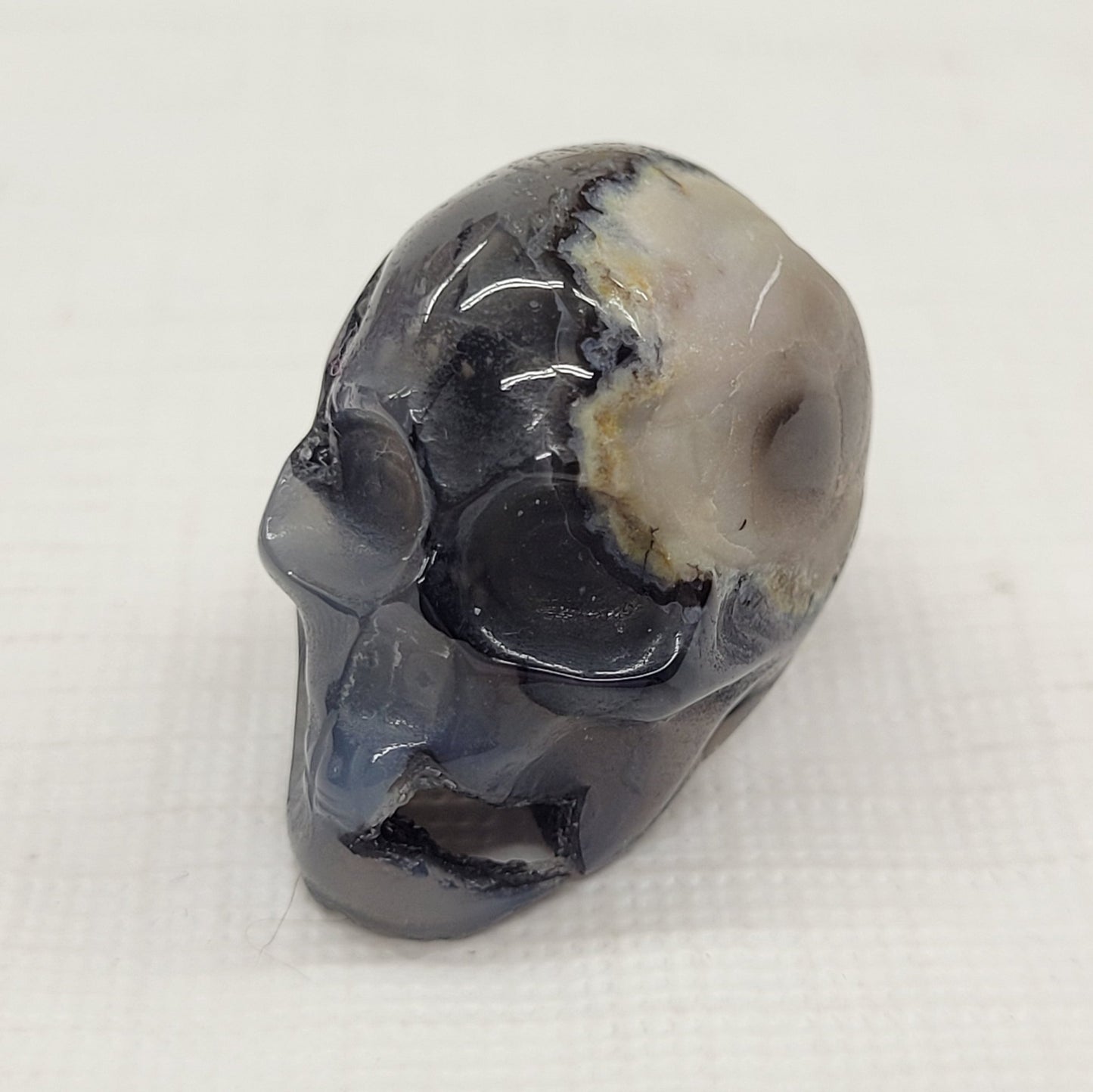Skull mini - Volcano Agate