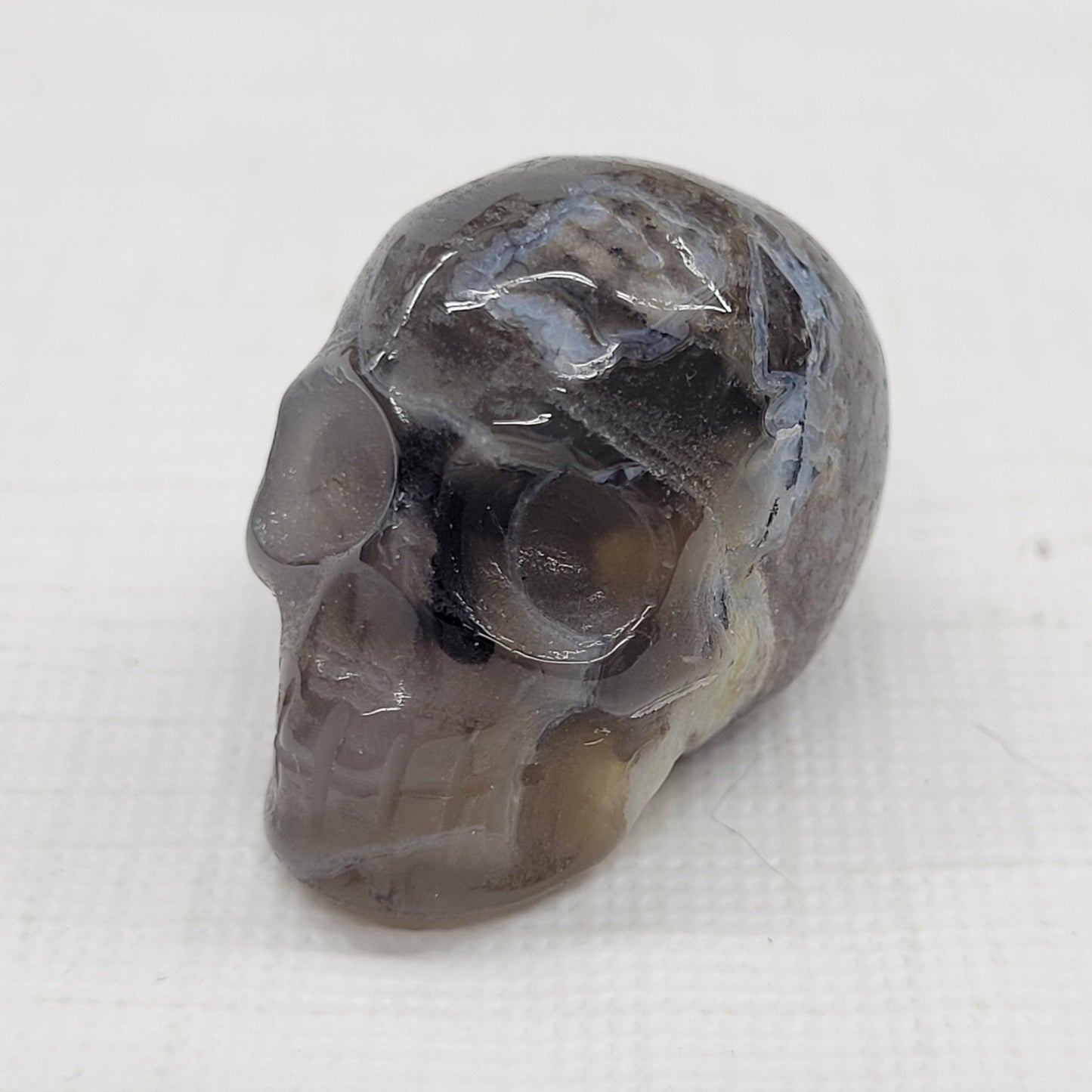 Skull mini - Volcano Agate