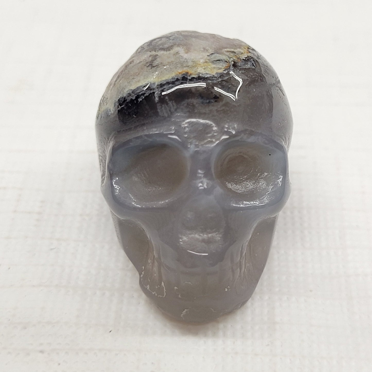 Skull mini - Volcano Agate