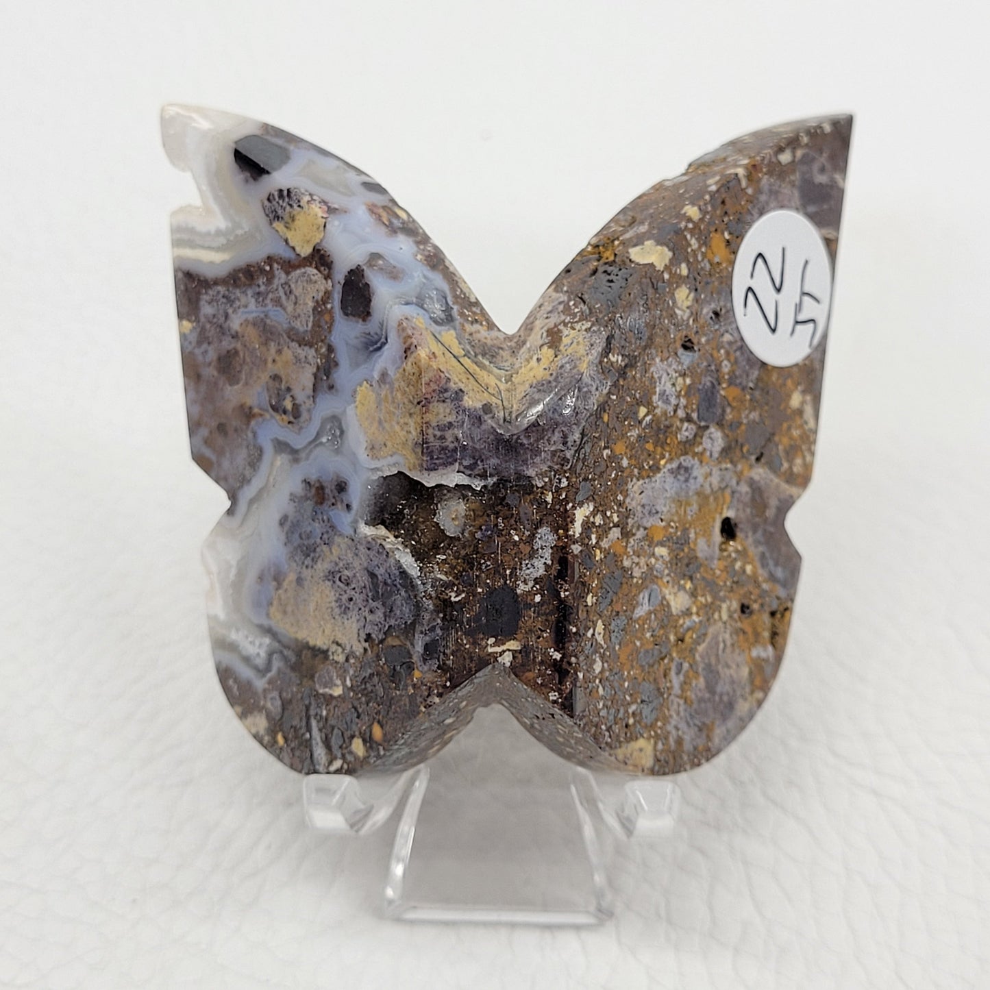 3D butterfly - Brecciated Jasper
