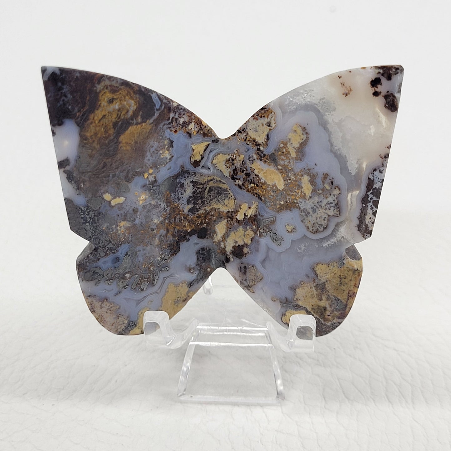 3D butterfly - Brecciated Jasper