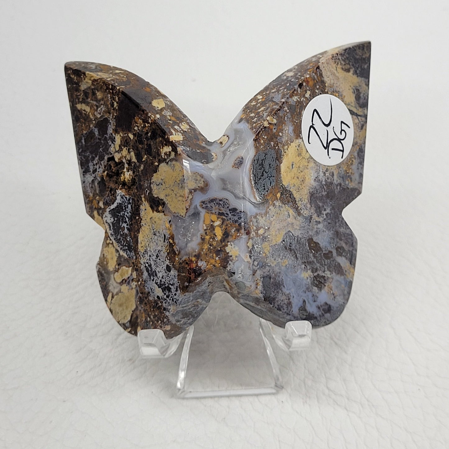 3D butterfly - Brecciated Jasper