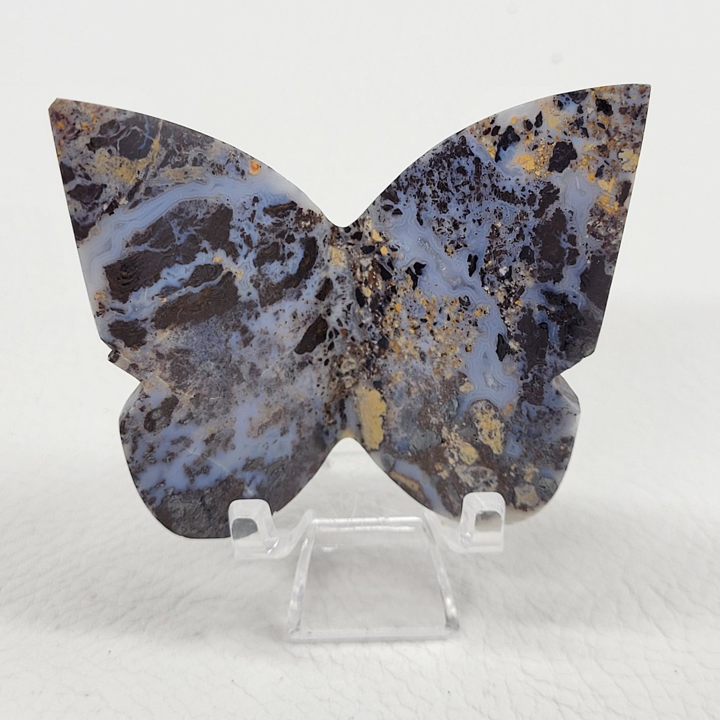 3D butterfly - Brecciated Jasper
