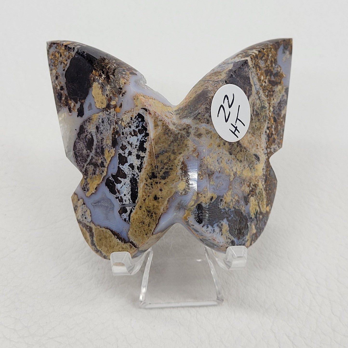 3D butterfly - Brecciated Jasper