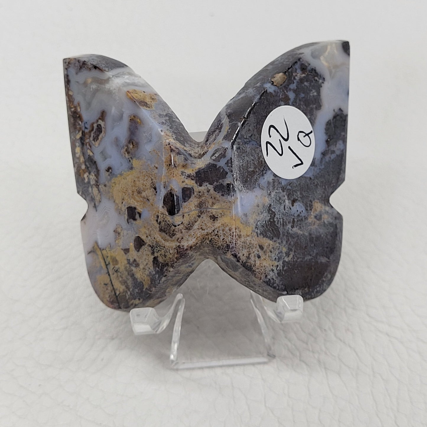 3D butterfly - Brecciated Jasper