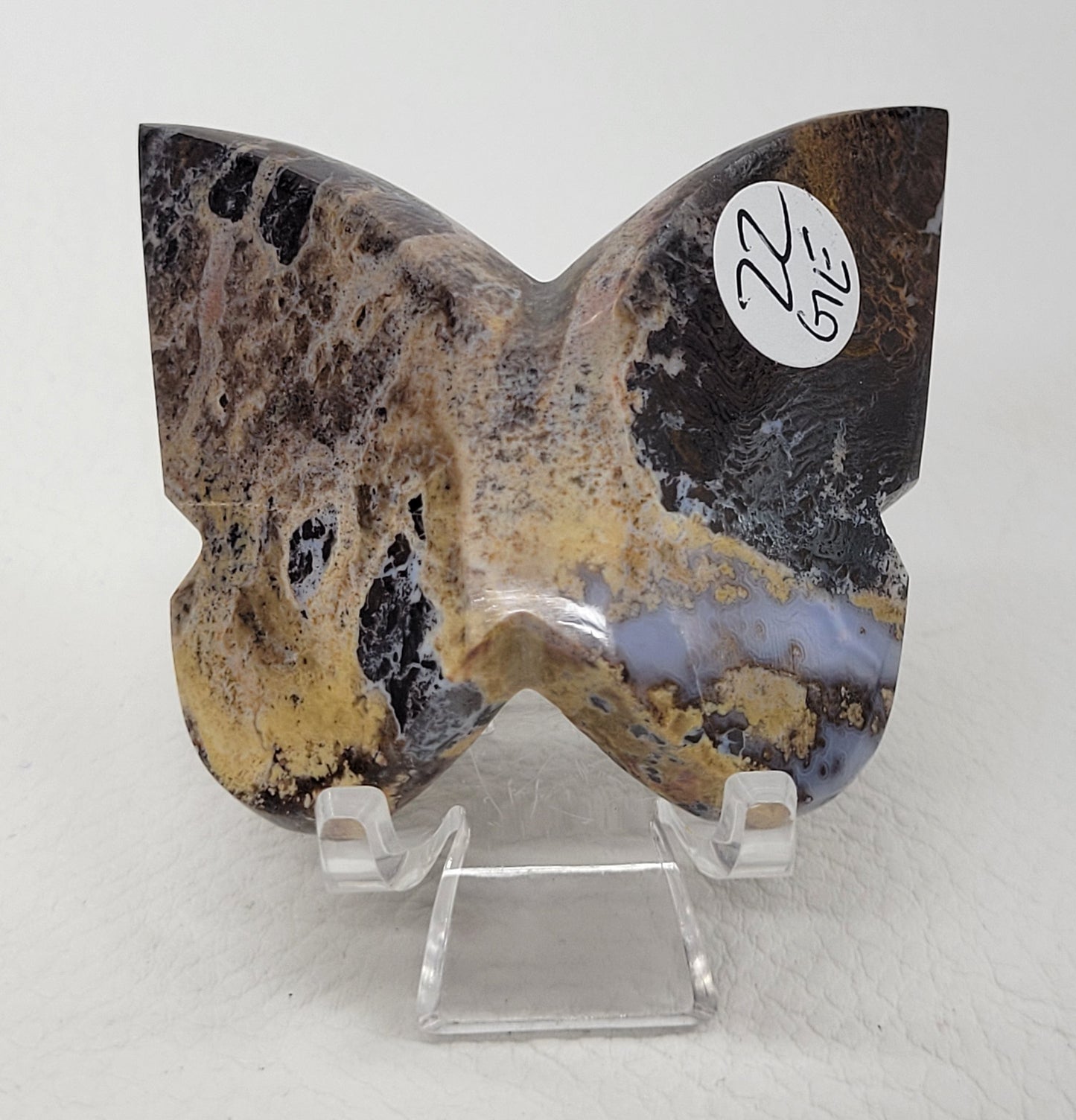 3D butterfly - Brecciated Jasper