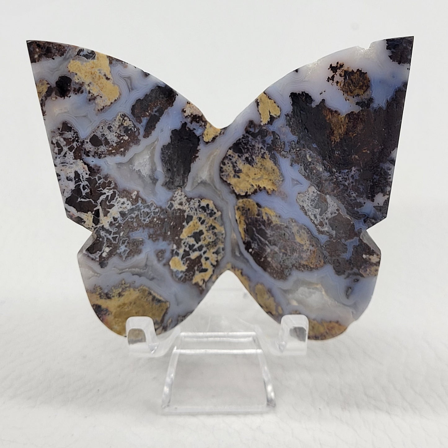 3D butterfly - Brecciated Jasper
