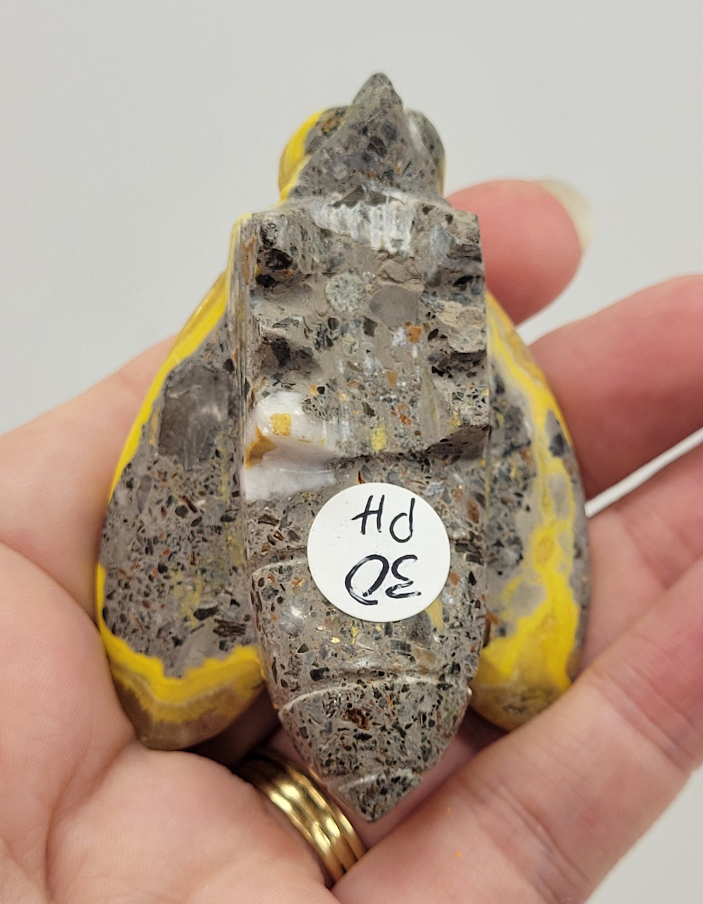 Bumblebee Jasper bee carving