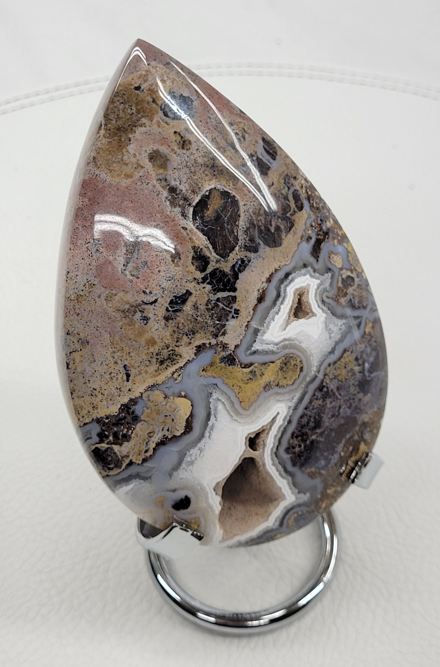 Brecciated Jasper teardrop