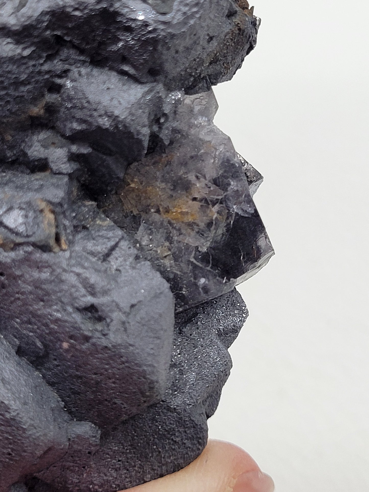 Purple Rain Fluorite w/ Galena