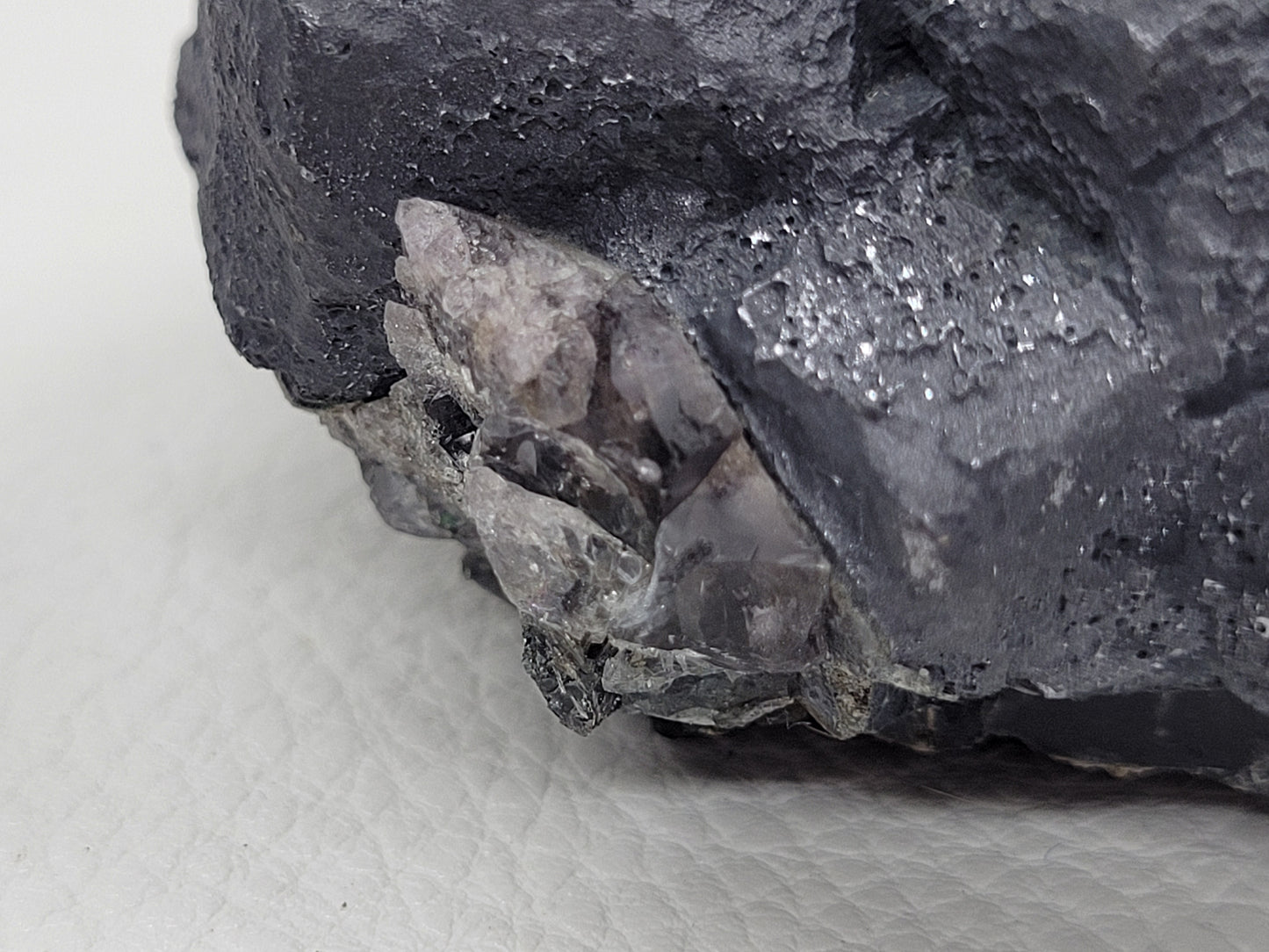 Purple Rain Fluorite w/ Galena