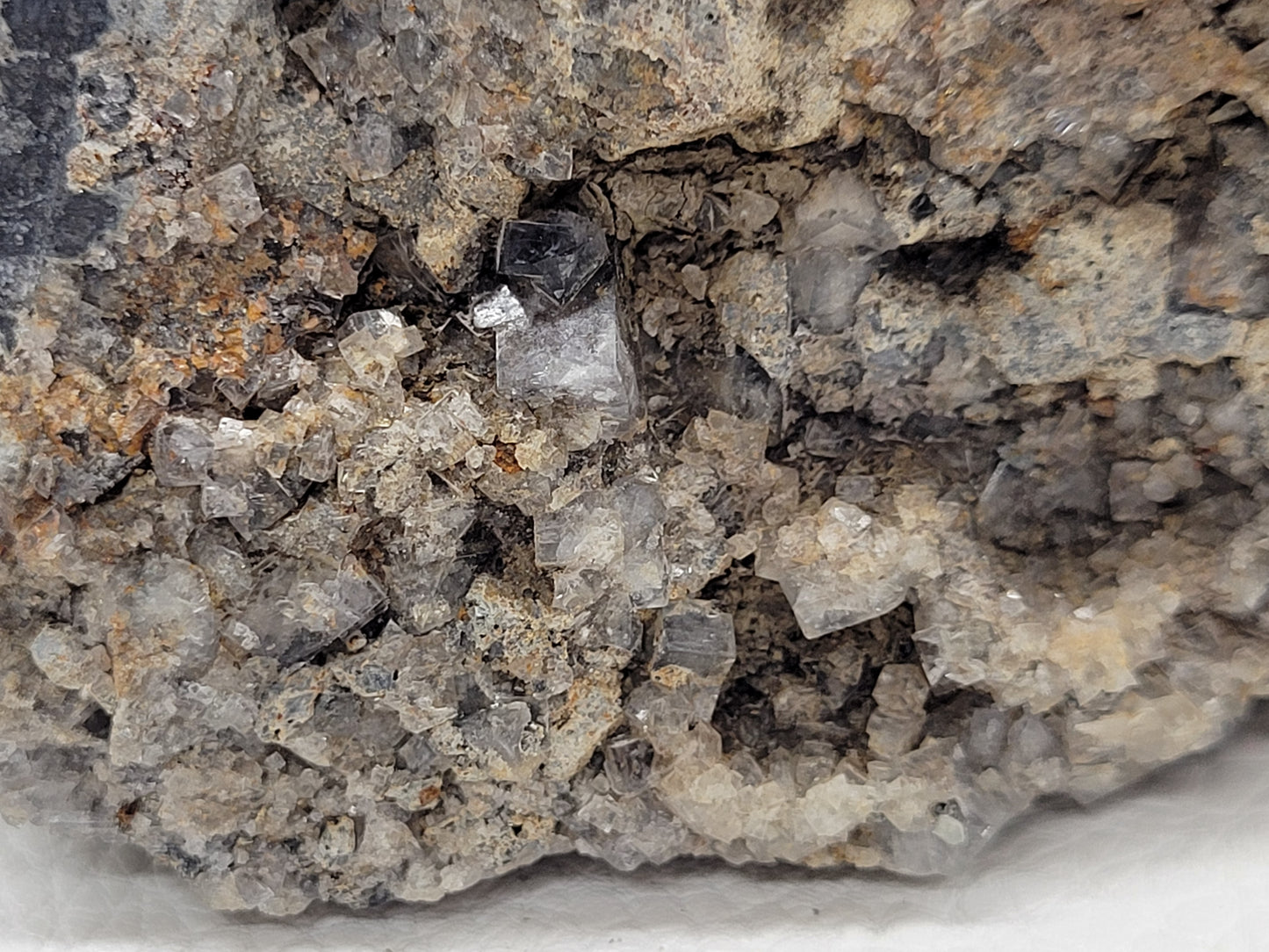 Purple Rain Fluorite w/ Galena