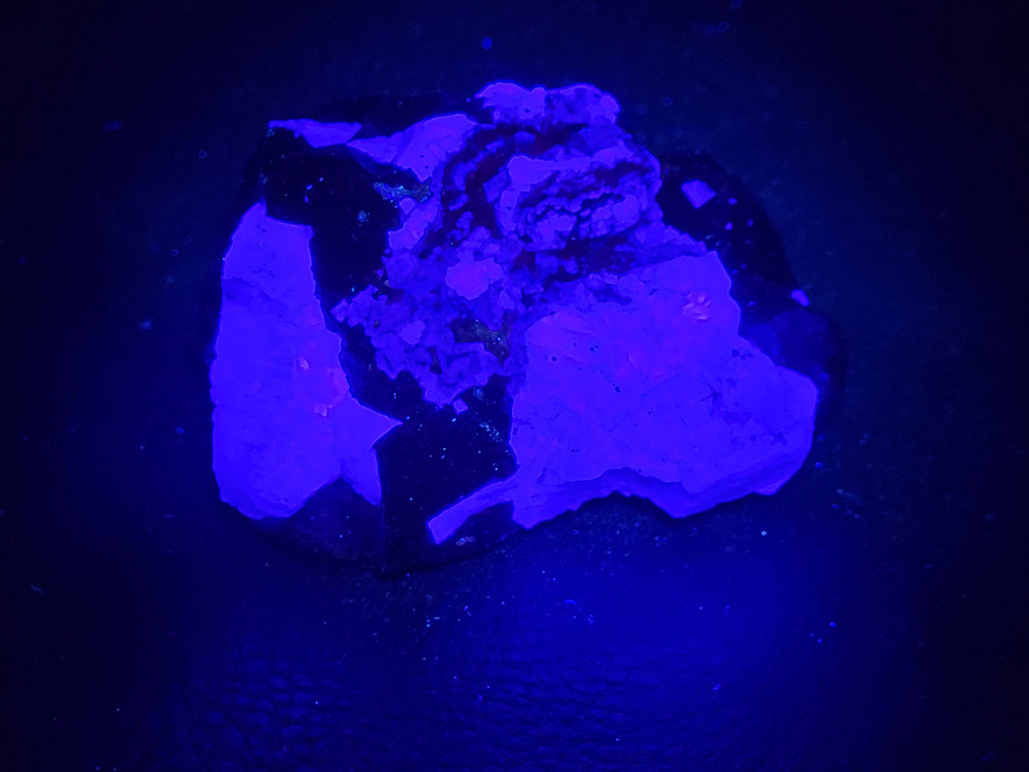 Purple Rain Fluorite w/ Galena