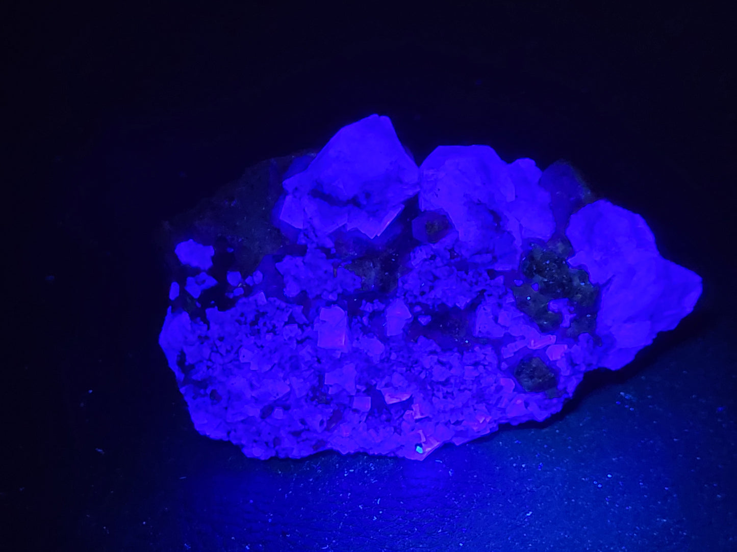Purple Rain Fluorite w/ Galena