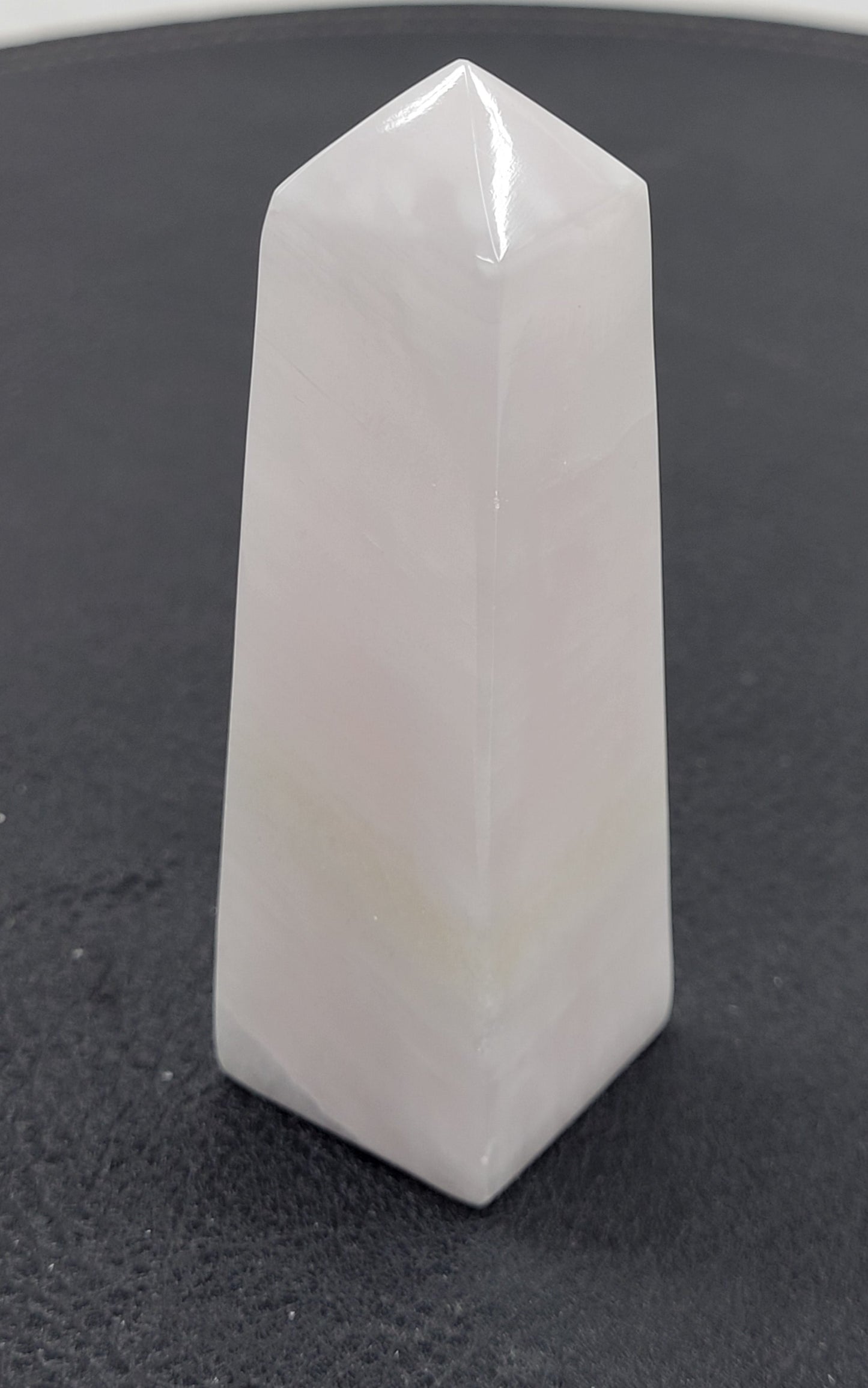 Pink Mangano Calcite tower