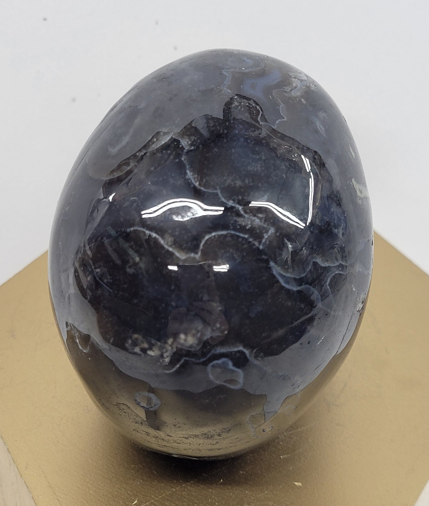 Skull large - Volcano Agate