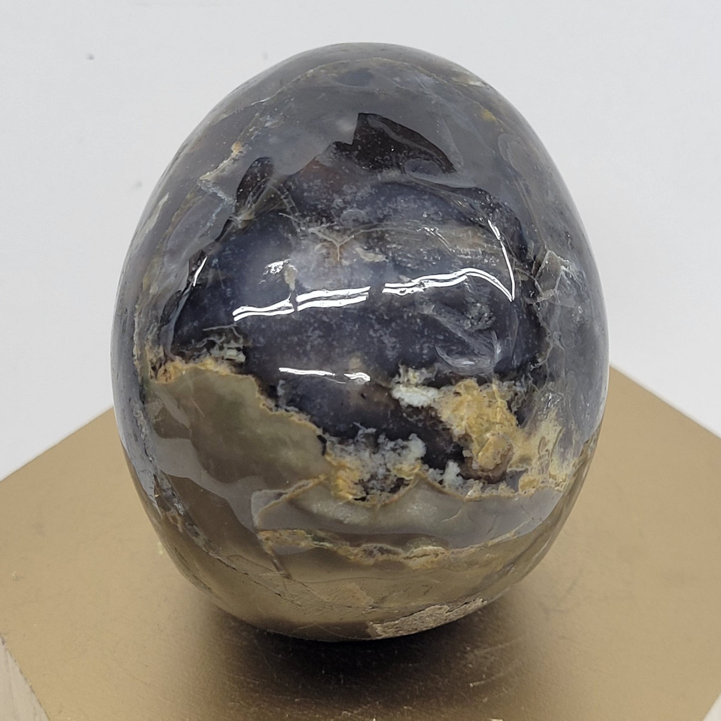 Skull large - Volcano Agate