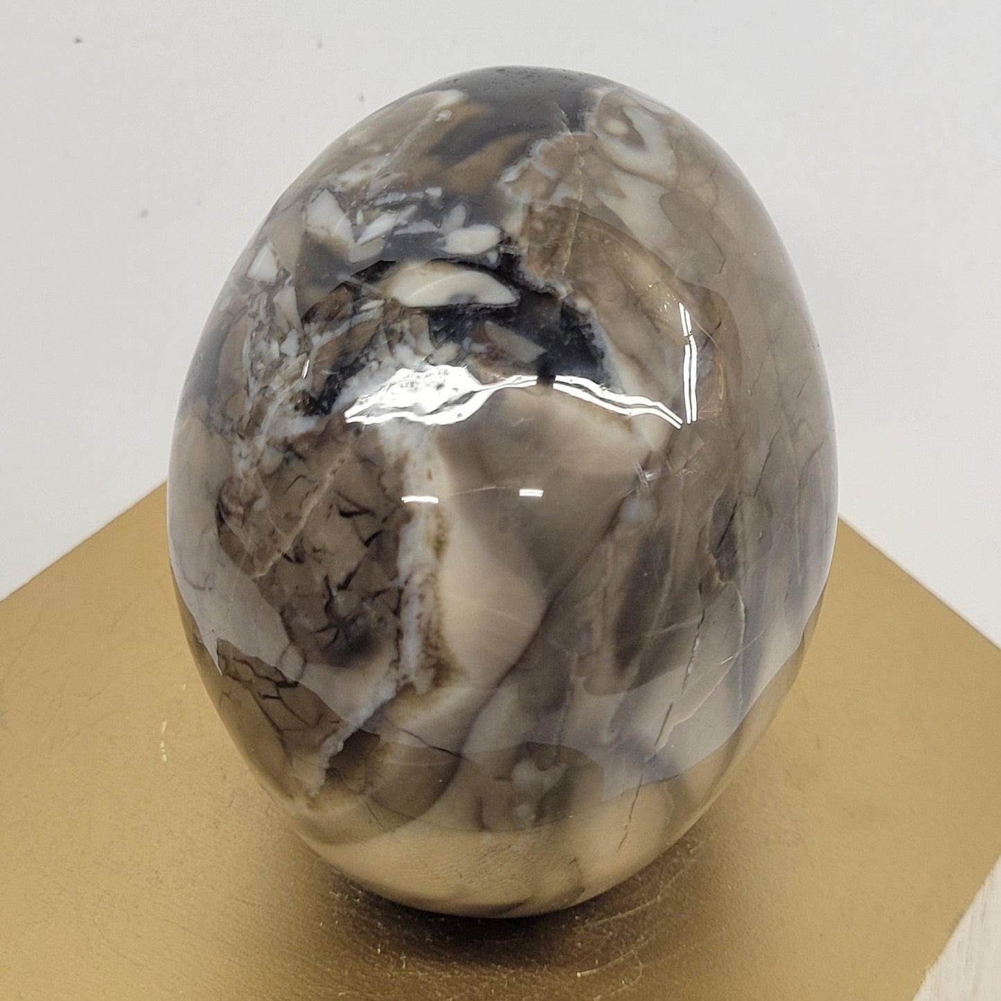 Skull large - Volcano Agate