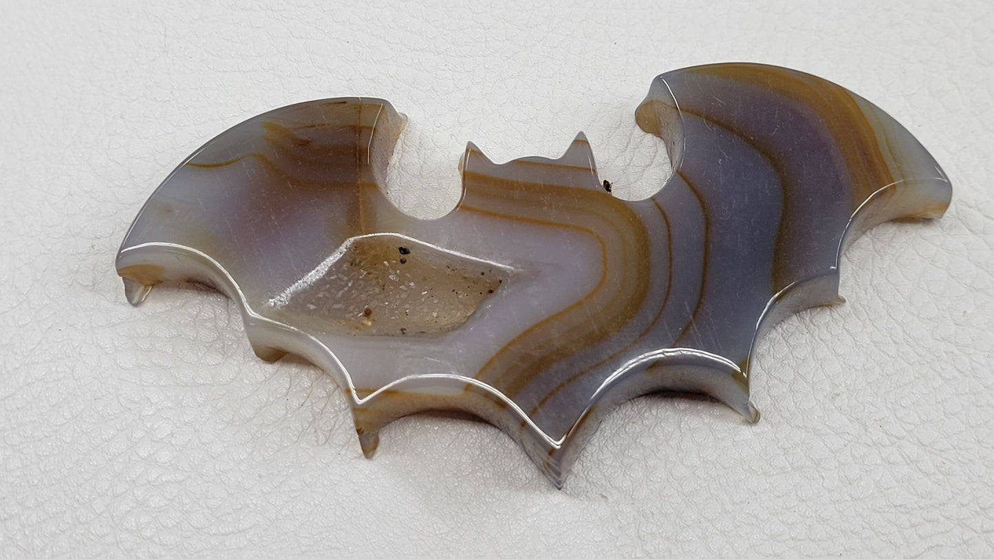 Drusy Agate Bat