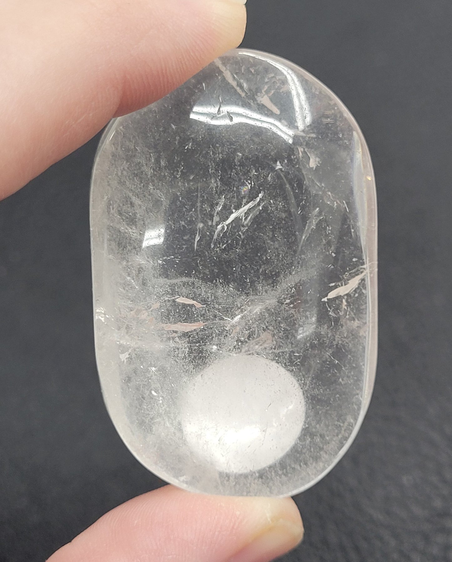 Palm - Clear Quartz
