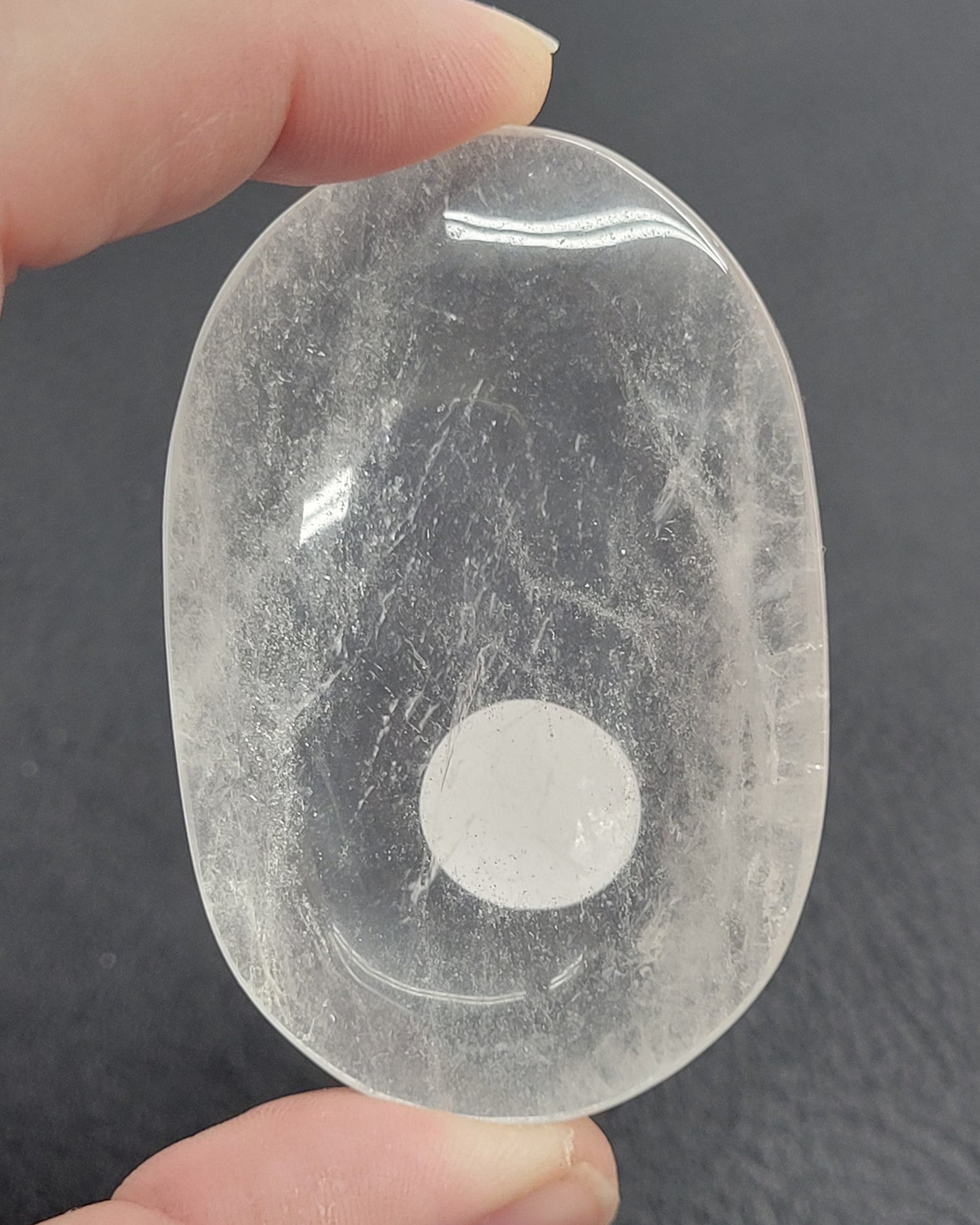 Palm - Clear Quartz