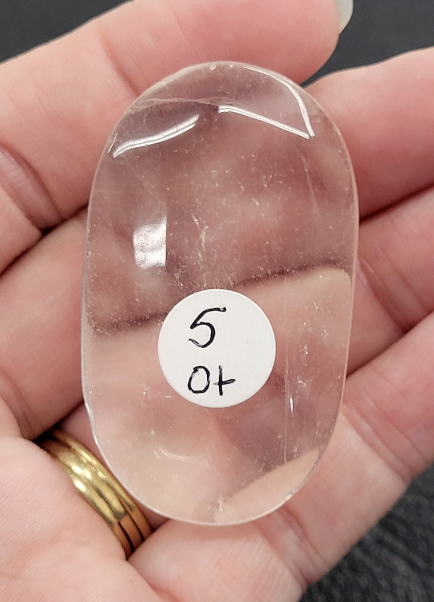 Palm - Clear Quartz