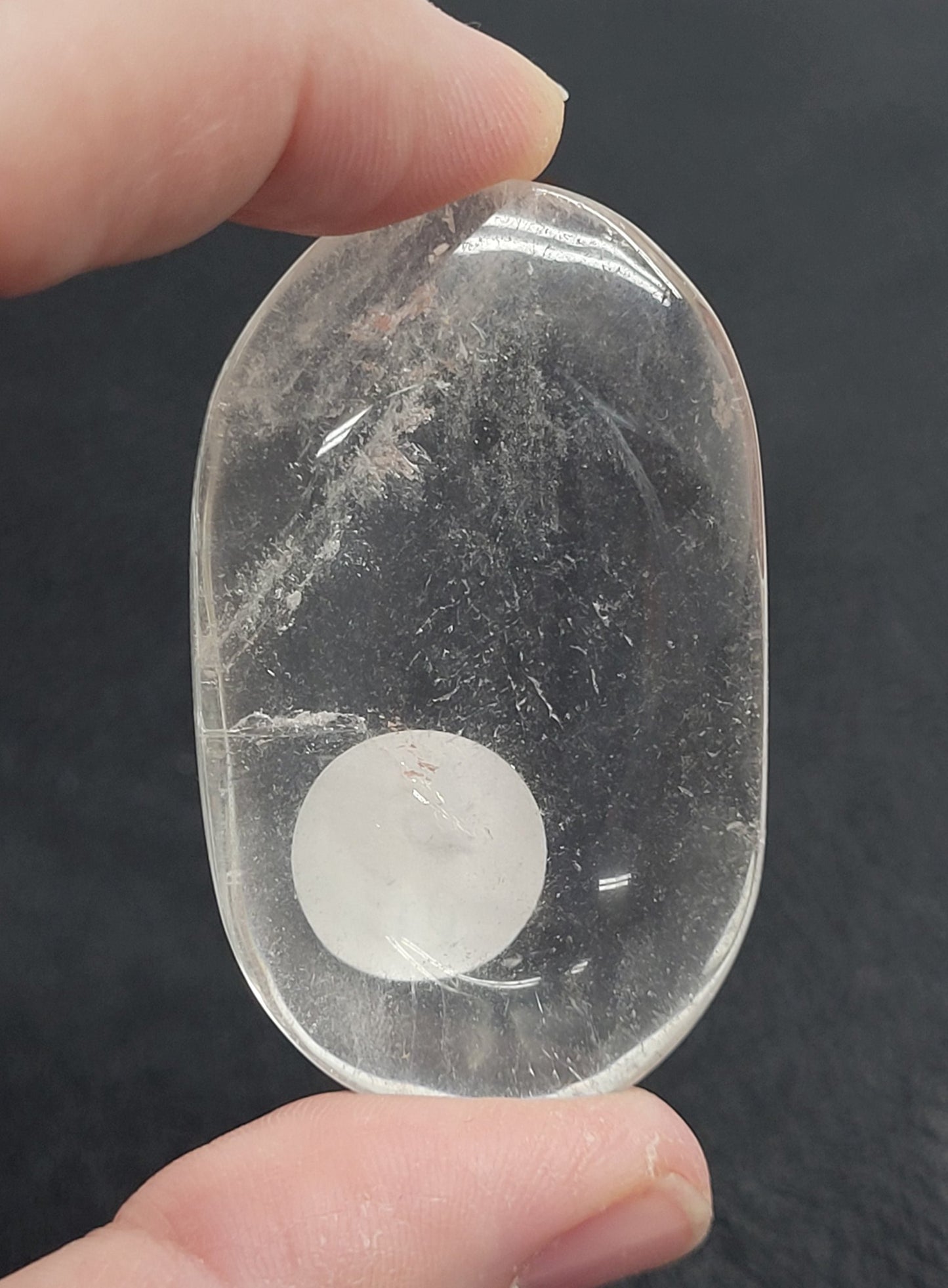 Palm - Clear Quartz