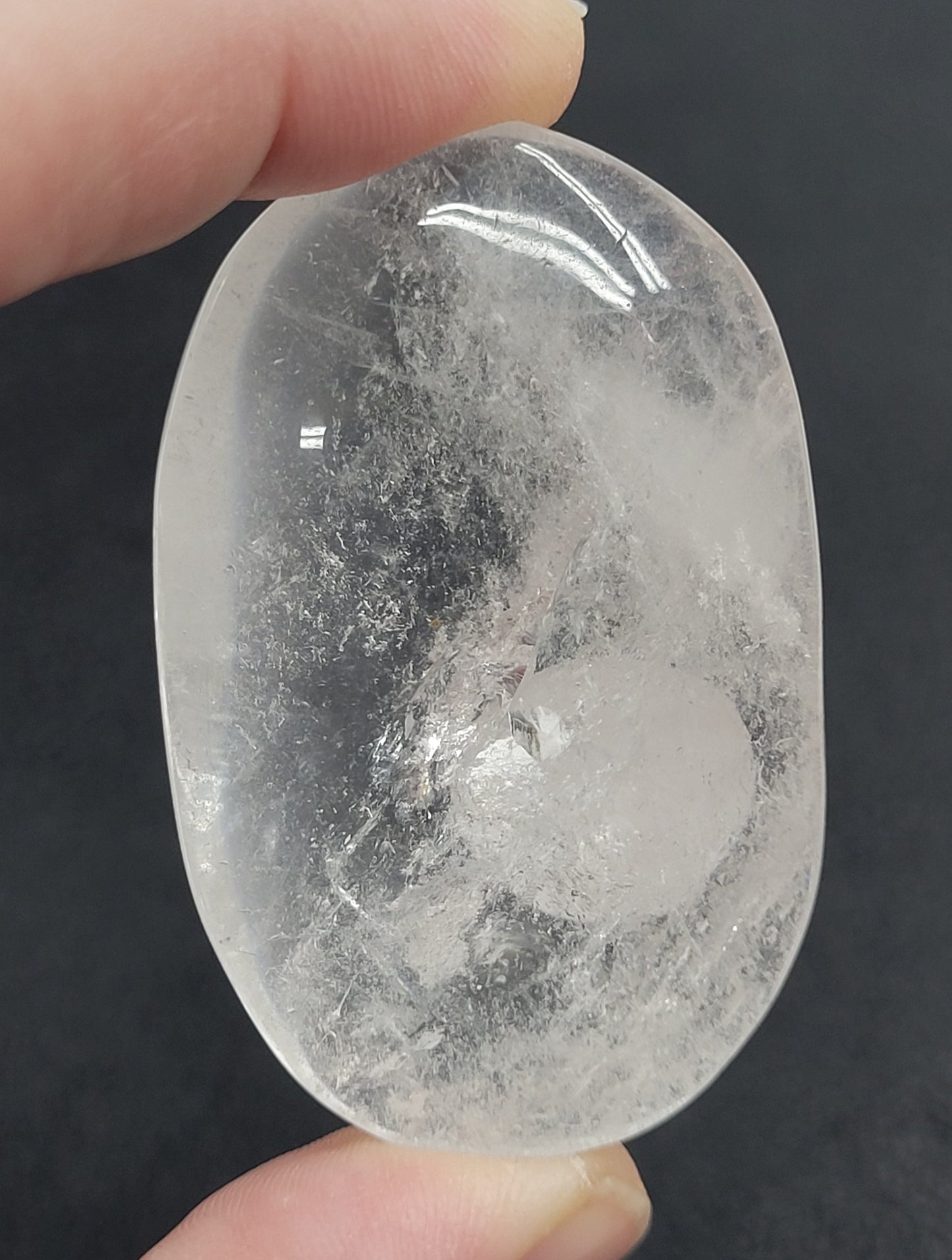 Palm - Clear Quartz