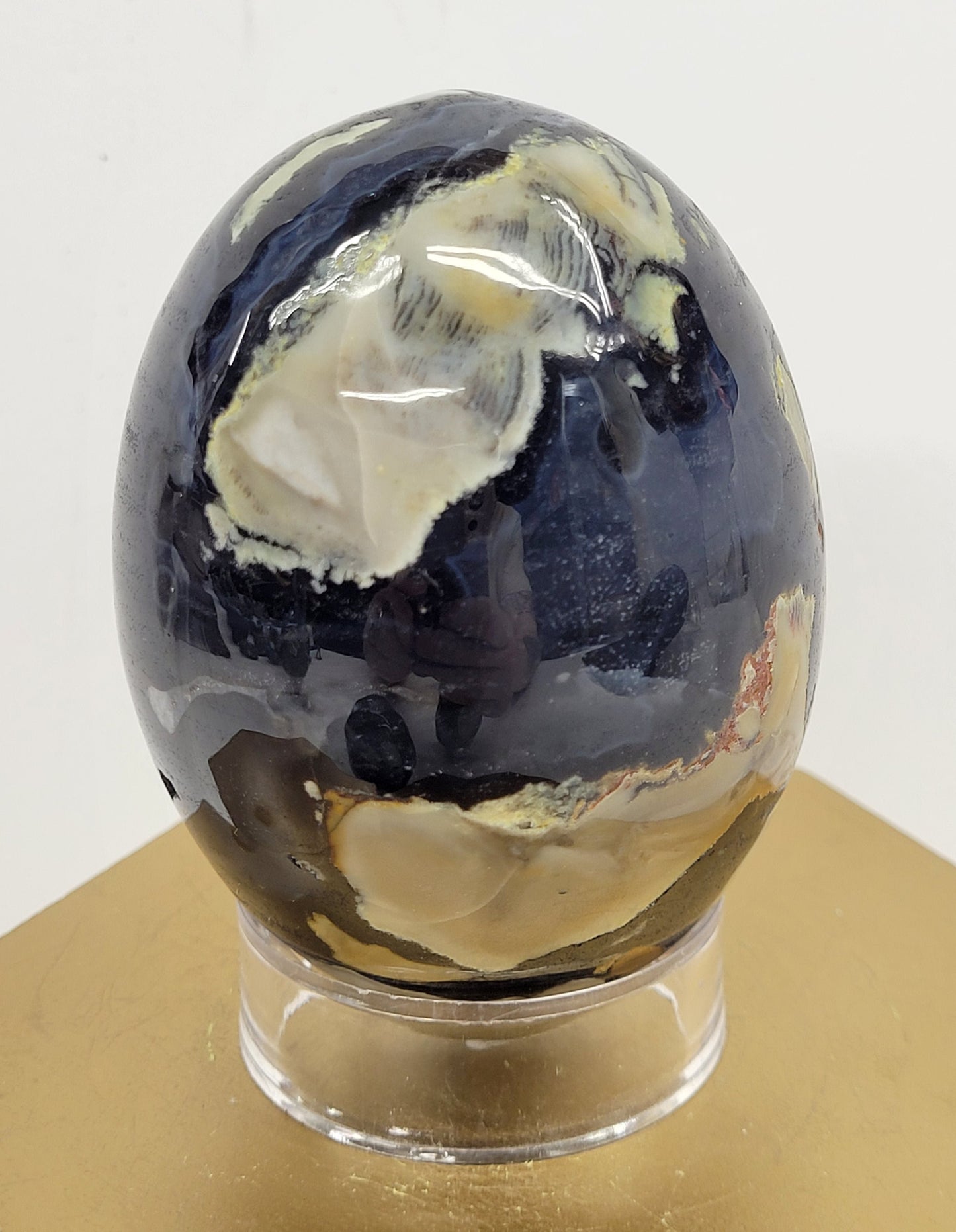 Volcano Agate - Dragon/dino egg (large)