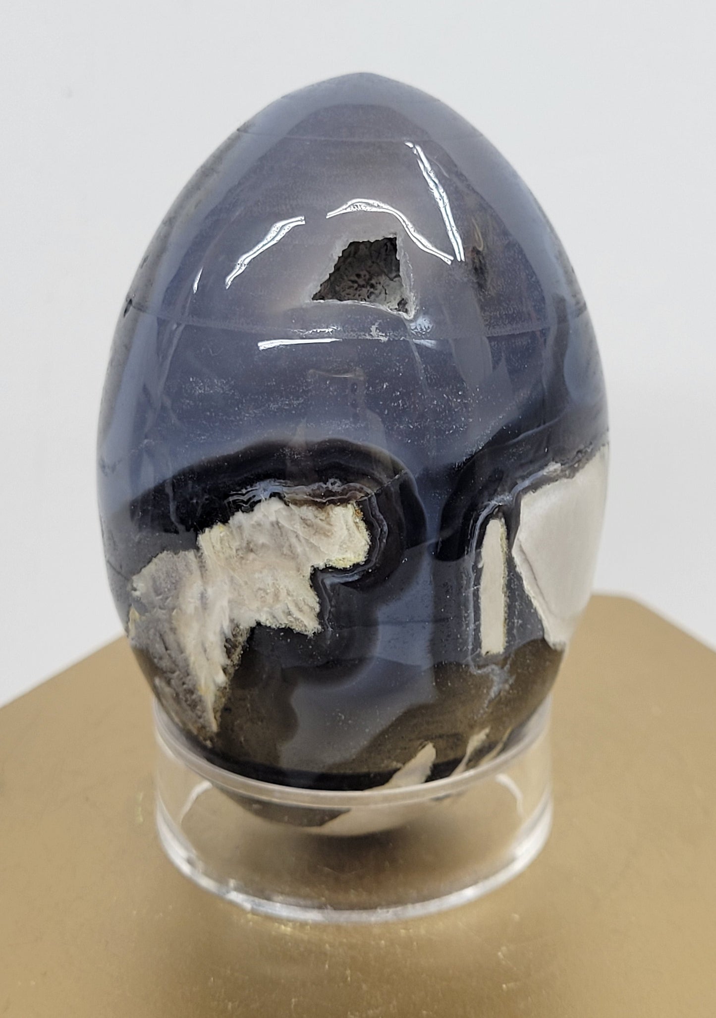 Volcano Agate - Dragon/dino egg (large)