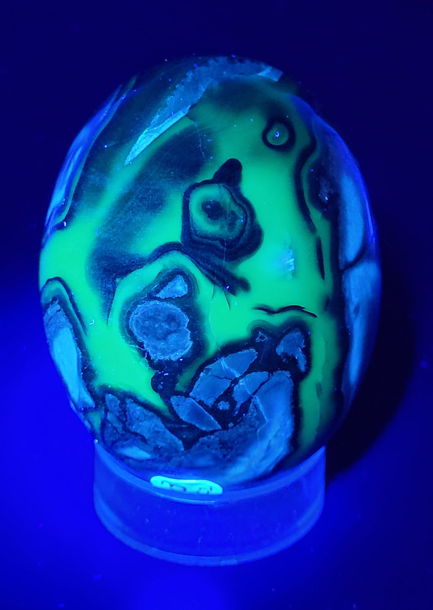Volcano Agate - Dragon/dino egg (large)