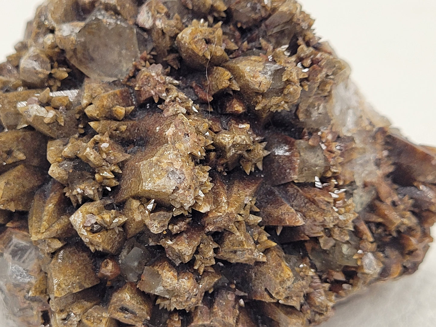 Dogtooth Calcite w/ Fluorite