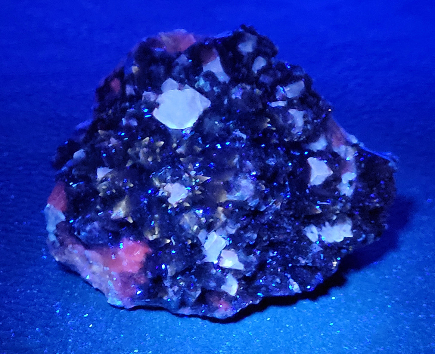 Dogtooth Calcite w/ Fluorite