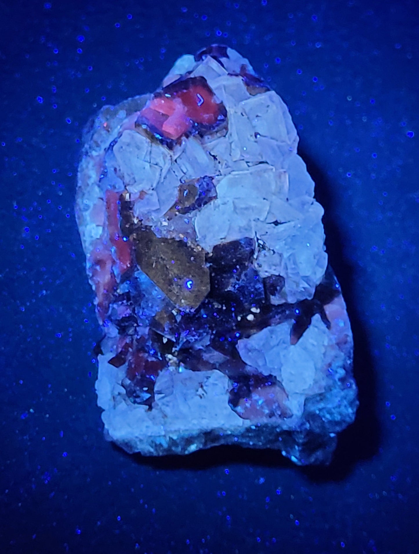 Dogtooth Calcite w/ Fluorite