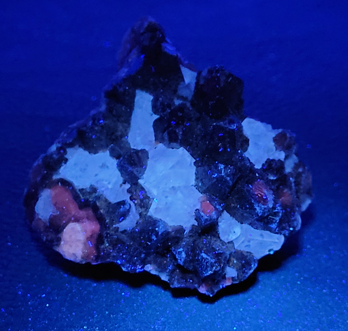 Dogtooth Calcite w/ Fluorite