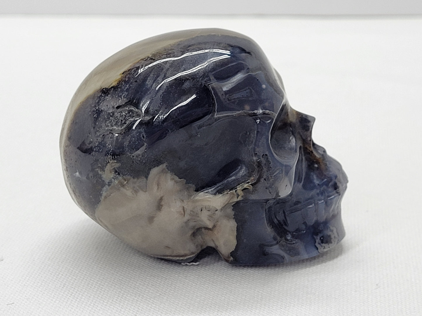 Skull large - Volcano Agate