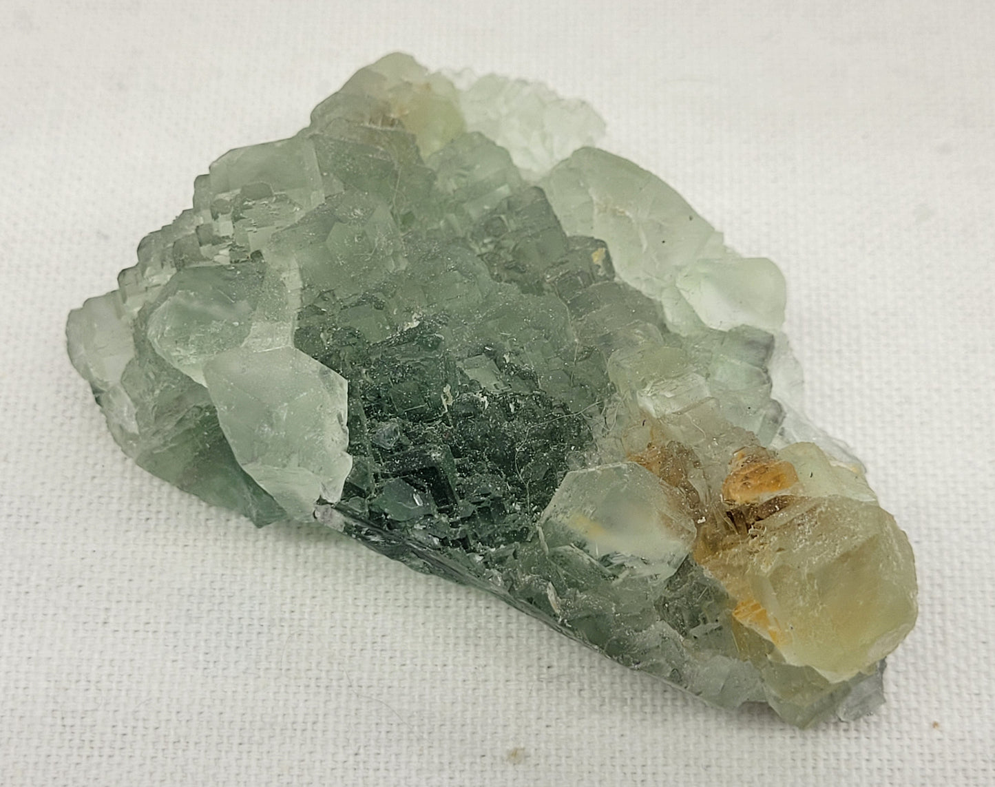 Green Stepped Fluorite - China