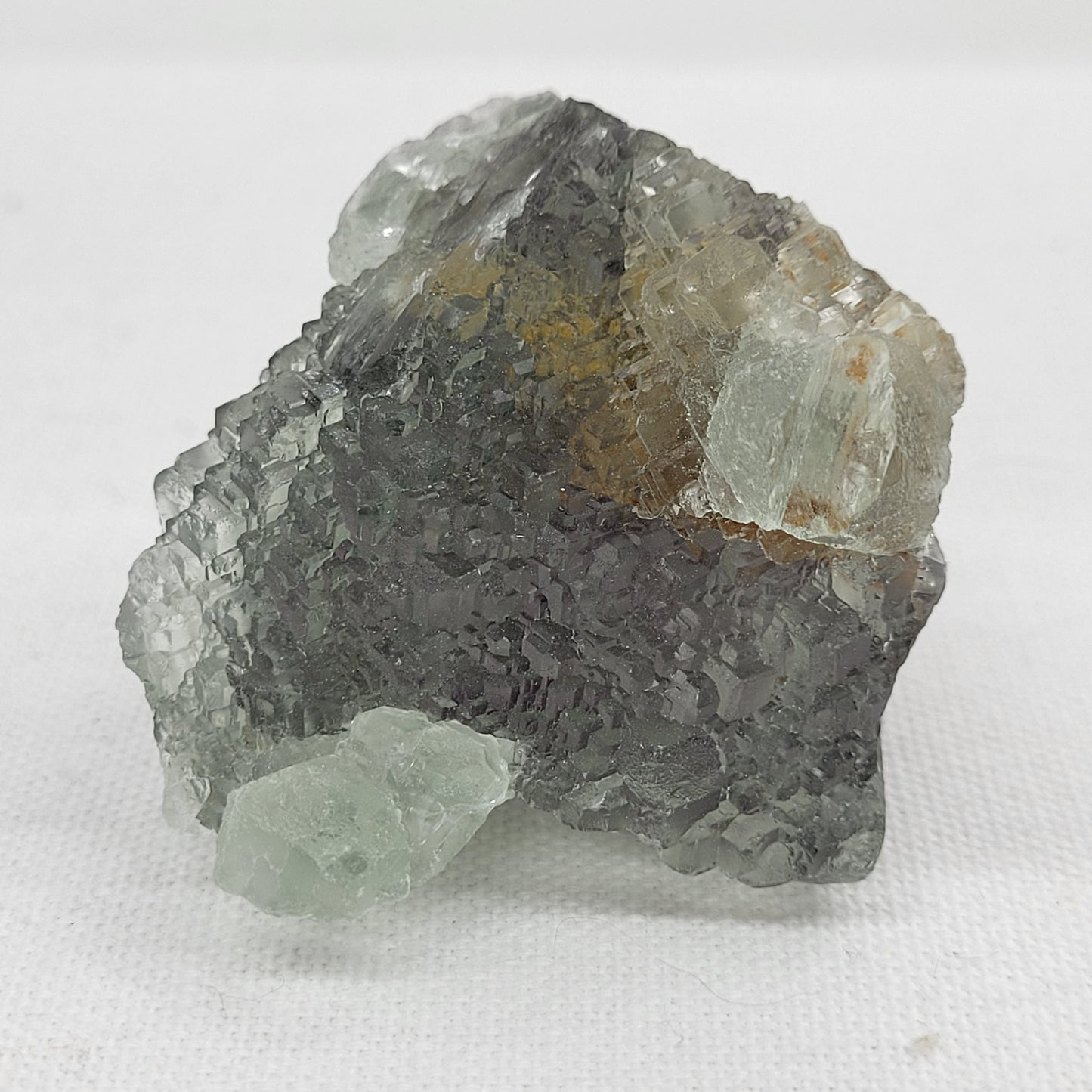 Green Stepped Fluorite - China