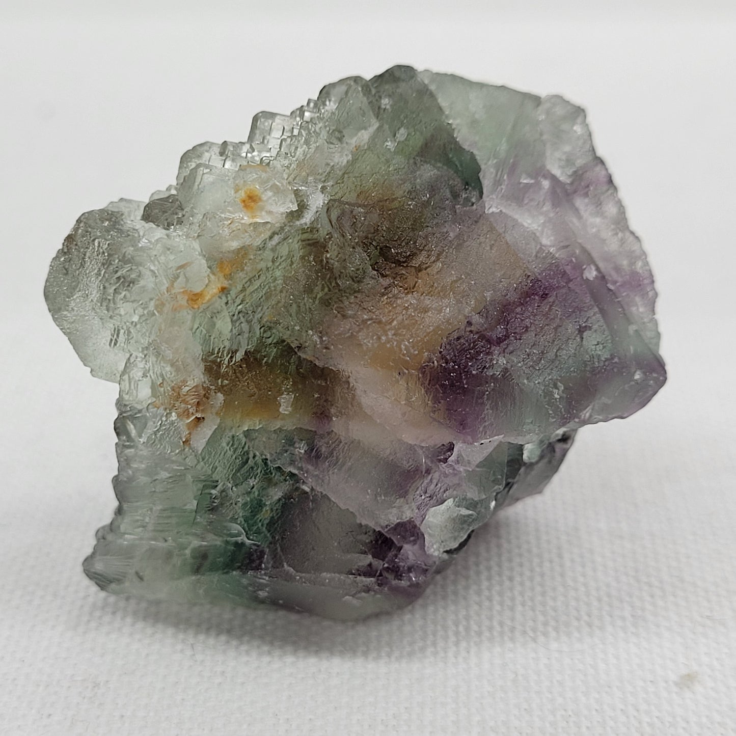 Green Stepped Fluorite - China