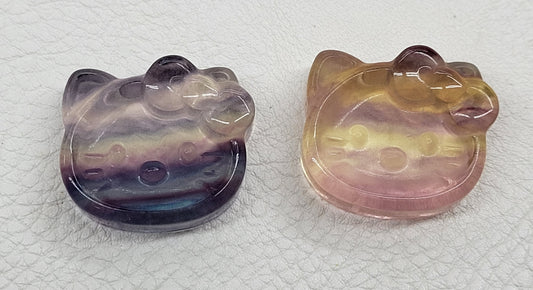 Fluorite mini Hello Kitty tray