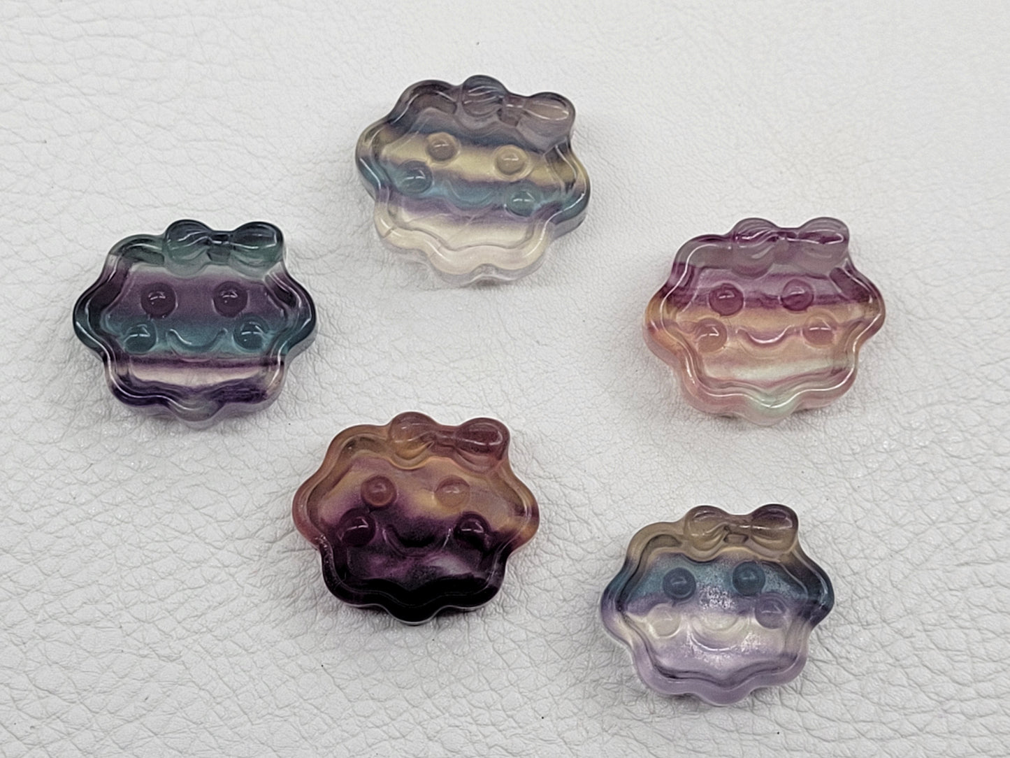 Fluorite mini happy cloud tray