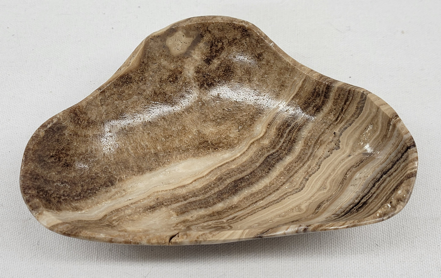 Chocolate Calcite bowl